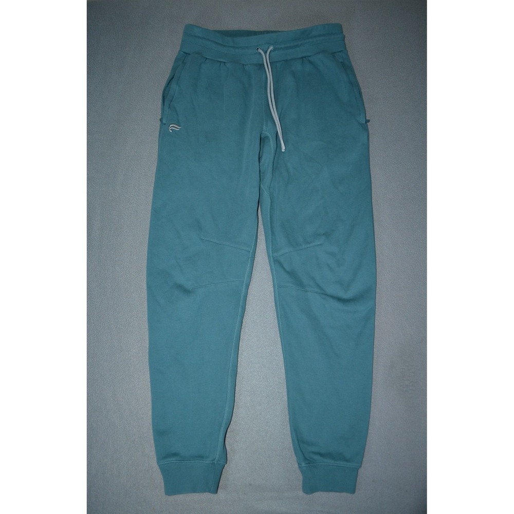 Fabletics Men The Go-To Jogger Green Sweatpants Size Medium